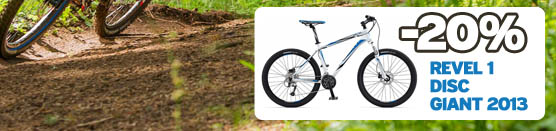 Profitez de 20% de remise sur le revel 1 disc GIANT 2013